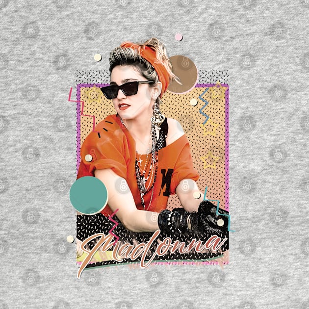 Madonna || Retro Art by Alaknanda prettywoman